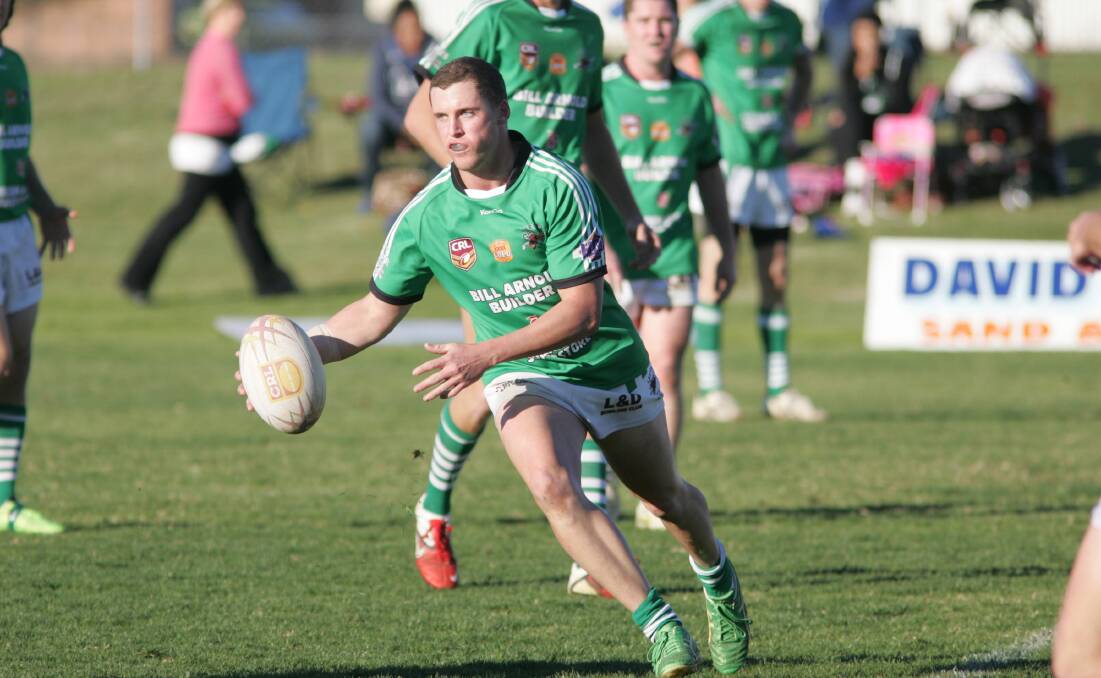 NEW OPPORTUNITY: Former Leeton playmaker Clinton Green has been appointed captain-coach of Group 20 club Darlington Point-Coleambally. Picture: The Irrigator