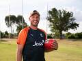 Giants Academy head coach Tadhg Kennelly was at Glenfield Park Oval on Wednesday checking out the next wave of talent. Picture by Madeline Begley
