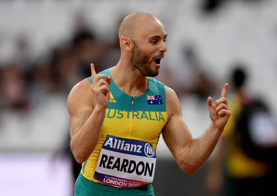 Scott Reardon wins gold medal at World ParaAthletics Championships in London. Pictures: Getty Images