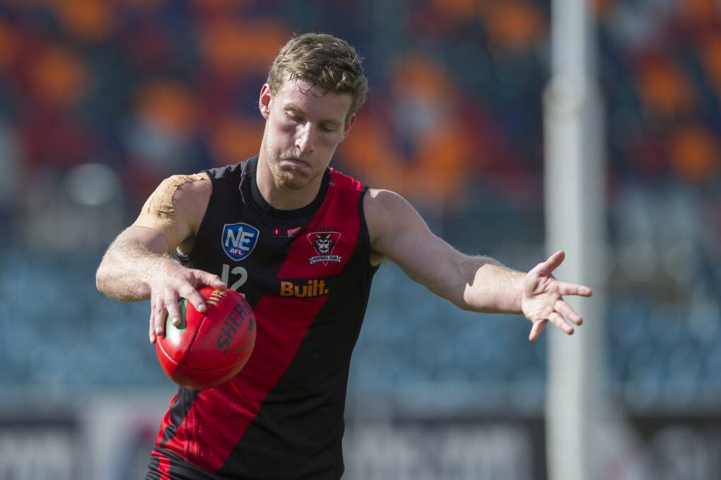 KEY SIGNING: Talented Canberra footballer Stephen Camp, pictured playing for Eastlake, has signed with Farrer League club Temora. Picture: The Canberra Times