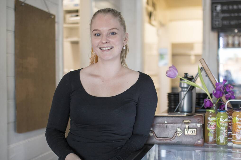 PAY RISE: Cafe worker and university student Ellie Sales does not see the Fair Work Commission's minimum wage increase as enough to live on. Picture: Emma Horn.