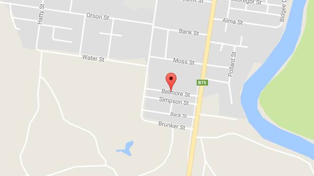 A 24-year-old man was attacked in his Belmore Street, Hay home after a pub fight escalated on Sunday morning. Picture: Google Maps