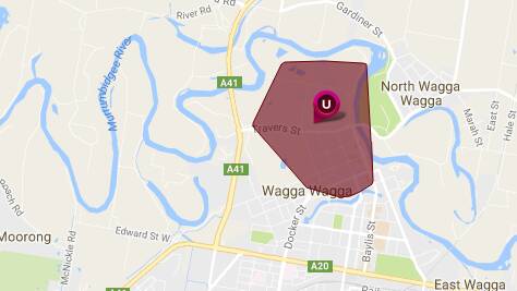 More than 1000 Wagga Essential Energy customers are without power after an unexpected blackout. Picture: essentialenergy.com.au/Screengrab