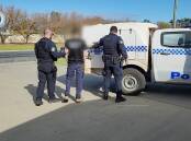 Two men were arrested in Copland Street after raids in North Wagga and Springvale on Wednesday, May 8. Picture supplied