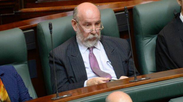 Former deputy speaker Don Nardella in parliament on Tuesday. Photo: Justin McManus
