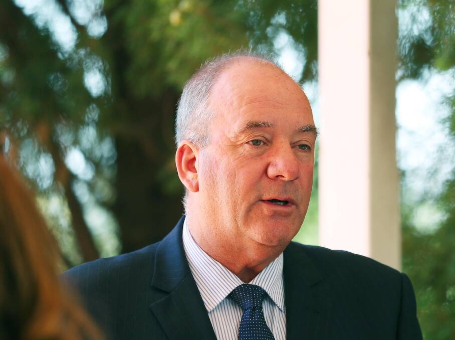 STAYING QUIET: Wagga MP Daryl Maguire says he is not about to break the confidences of his constituents by explaining an October meeting between the Premier and two convicted publicans. Picture: Kieren L Tilly