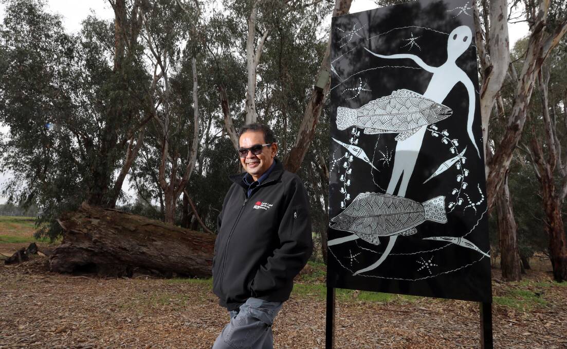 OUR TOUR GUIDE: Uncle James Ingram is a proud Wiradjuri elder based in Wagga who believes Aboriginal people should share their traditional stories with as many people as possible. Picture: Les Smith
