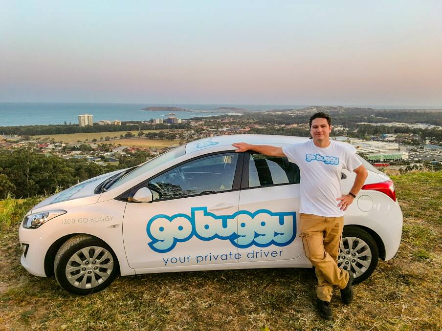 LET'S GO: Founding director Simon Robinson said Go Buggy is looking forward to providing an affordable and reliable alternative to taxis for Wagga. Picture: Supplied