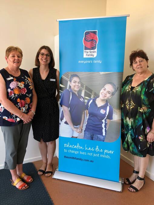 The Smith Family's Christine Dennis, Rebecca Vick, and Olga Srbovski will launch their annual back to school appeal this week to alleviate some of the costs associated with the start of a new school year.