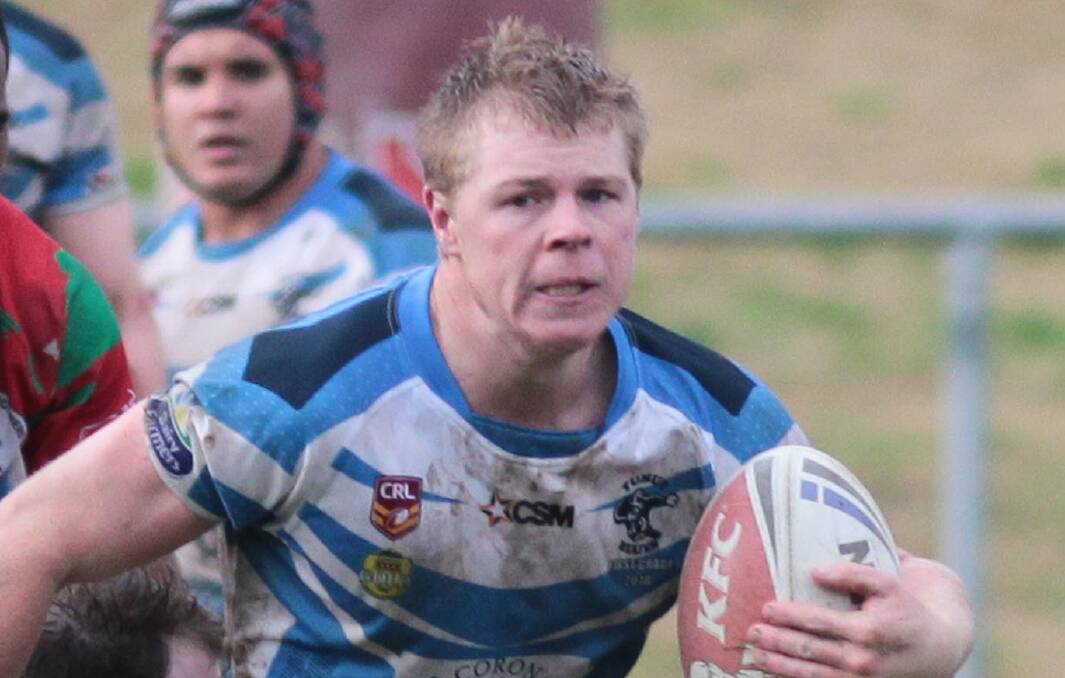 MOVING ON: Jacob Toppin is another Tumut player who has decided to move on. He's linked with former coach Jarrad Teka at Yass. The Blues have also discussed linking with Tumbarumba. Picture: Les Smith