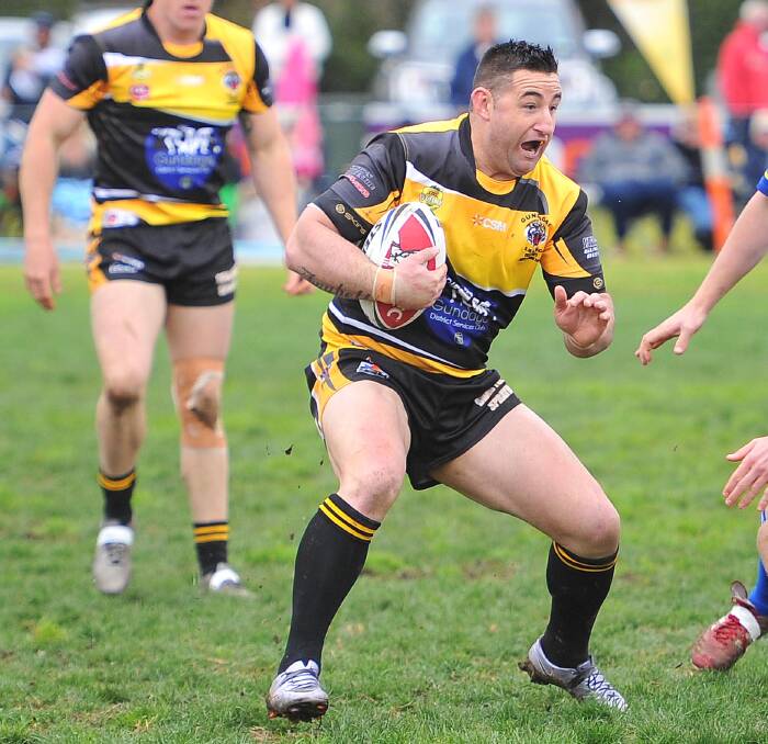 Damian Willis scored a hat-trick as Gundagai lost for the first time.