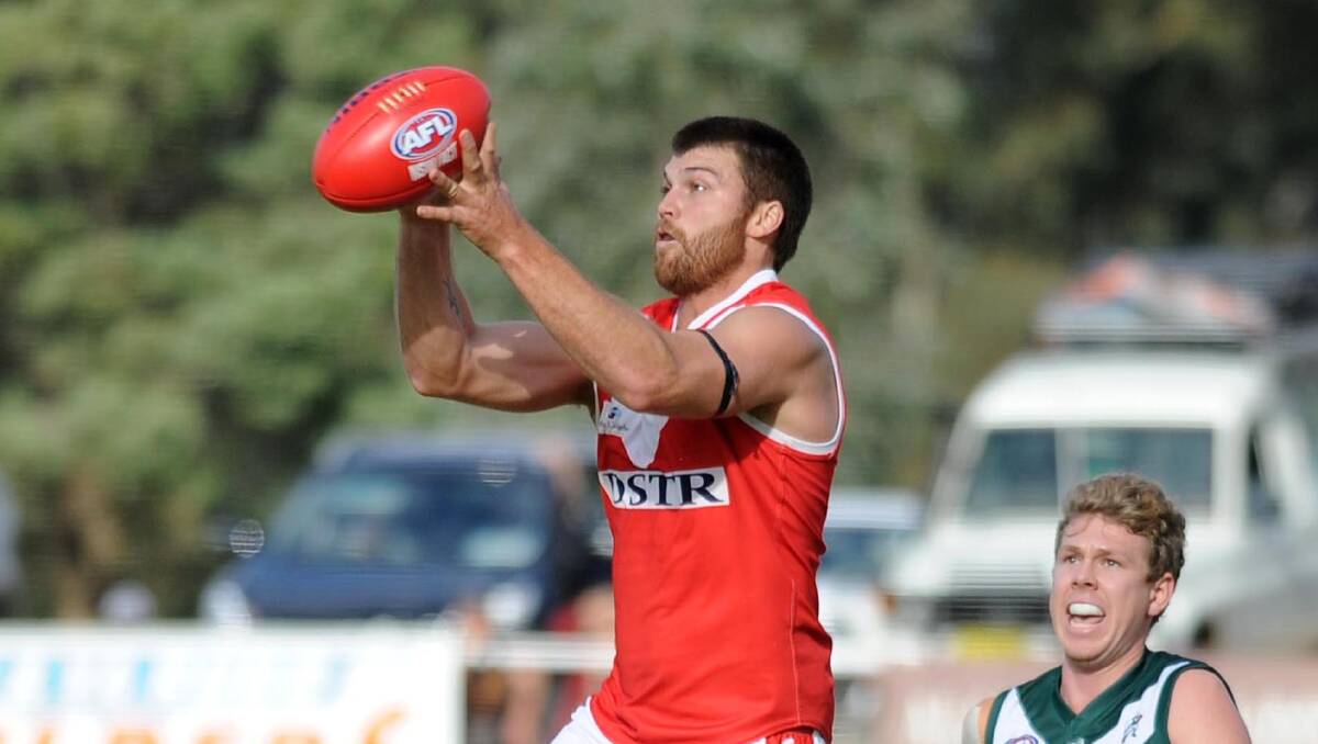 SET TO GO: Collingullie-Glenfield Park captain-coach Luke Gestier expects Will Haines will play in Saturday's grand final.