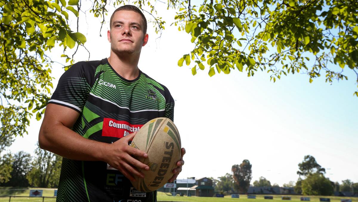 HEADED HOME: English playmaker Joe Sanderson is the only departure from the Albury squad due to the impact of the COVID-19 pandemic.He originally linked with the cub for the 2020 season.