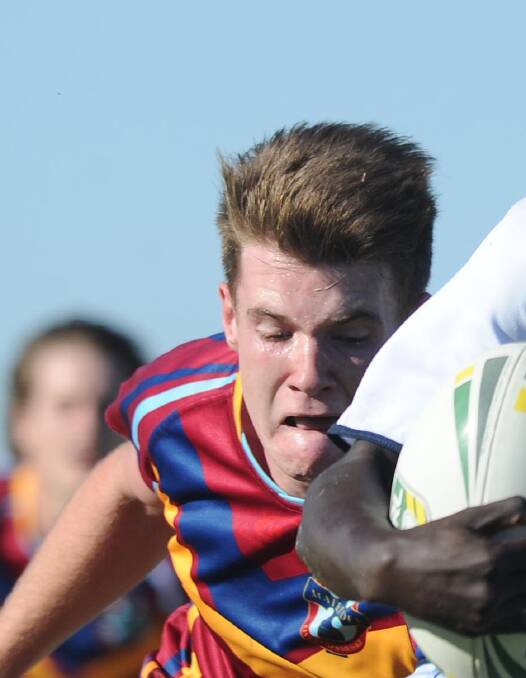 Mater Dei captain Joel Tye scored two tries in his team's play-off win.
