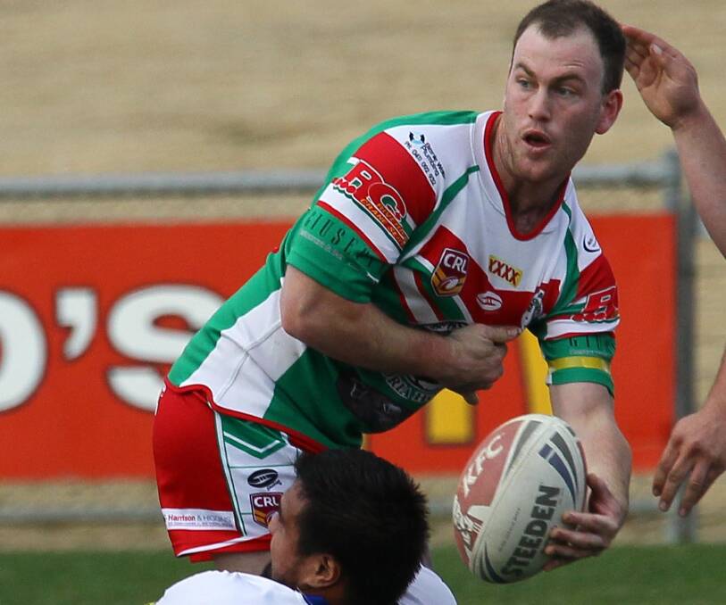 SWITCHING ROLES: Aaron Wynne will move from lock to halfback for Brothers must-win game against Southcity on Saturday.