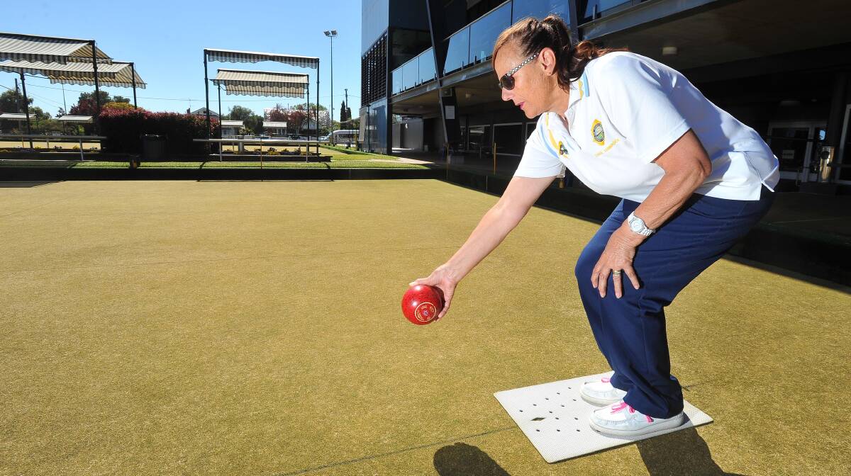 READY TO ROLL: Carol Sanbrook is preparing for the NSW State play-offs in Tuncurry later this week. Picture: Kieren L Tilly