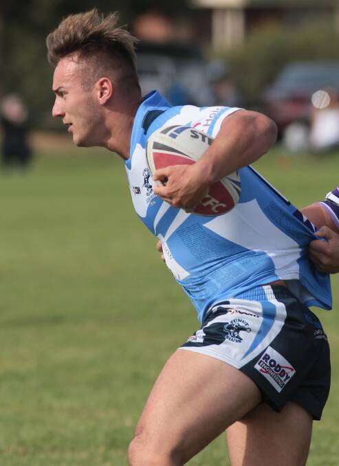 Kieran Sherratt is out to make an impact before leaving Tumut this year.