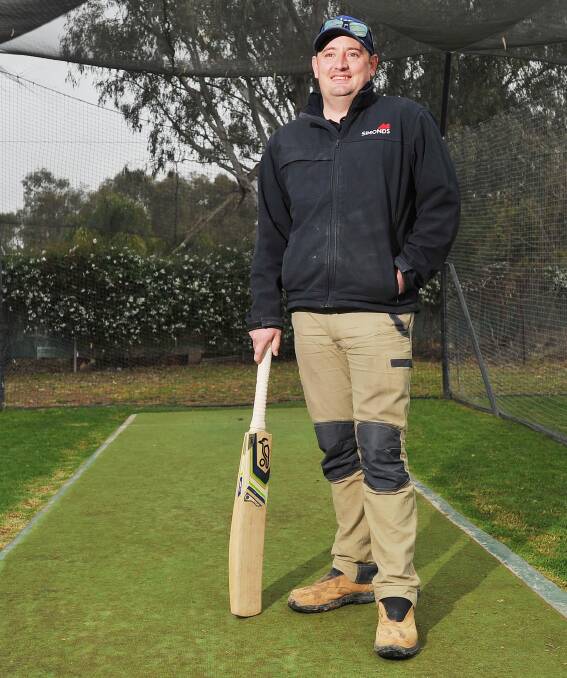 STEPPING UP: Warren Clunes will captain Wagga City for the first time in five seasons in the 2016-17 Wagga cricket season. Jon Nicoll will remain as coach. Picture: Kieren L Tilly