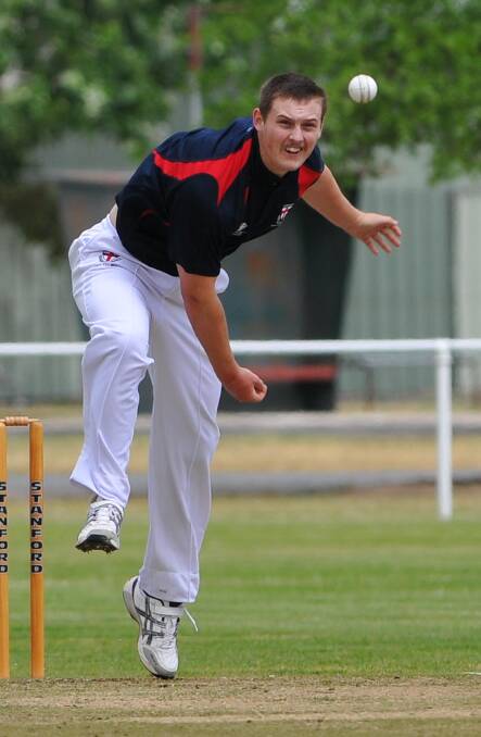 Dave Garness, pictured bowling for St Michaels in 2014, will be back at the Wagga club for the upcoming season.