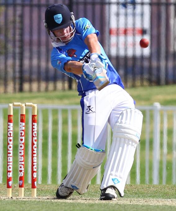 RETURNING: After being unavailable for the last Wagga Sloggers match against Border Bandits, Brayden Ambler is one of two returning faces for the chance to play at the Sydney Cricket Ground on Sunday.