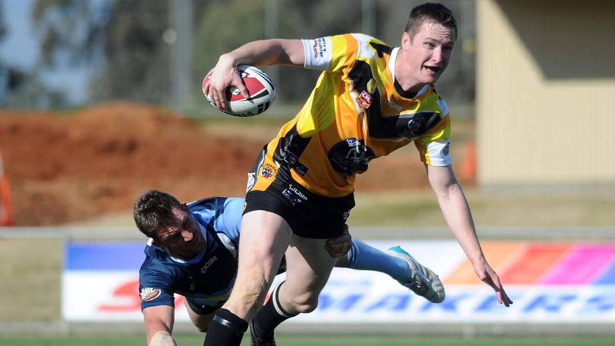 Gundagai fullback Dane O'Hehir has plans to move to London next year and would be a big loss for the Tigers.