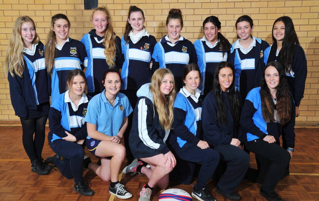 Wagga High's open team for the NSW CHS state knockout finals.