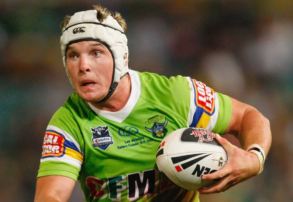 GREEN MACHINE: Canberra Raiders captain Jarrod Croker could lead his team onto Equex Centre for an NRL game in 2019 with at least one game in the pipeline.