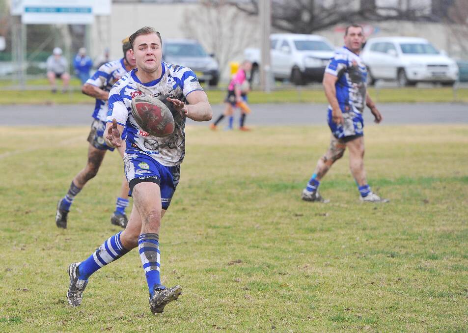 LOCKED IN: Cootamundra's best and fairest winner Matt Forsyth was signed on for another season with the club.