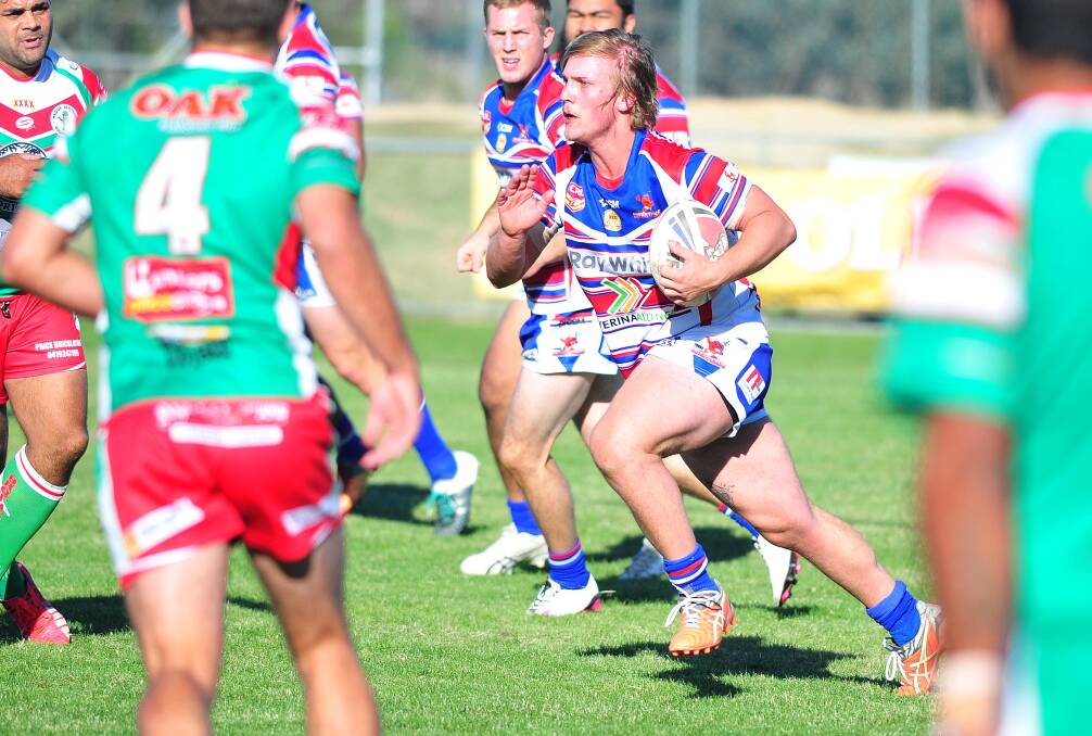 OUT INJURED: Young lock Will Scott has failed to recover from a shoulder injury and won't line up against Tumut in the knockout final on Saturday.