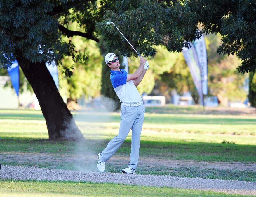 COMING BACK FOR MORE: Jordan Zunic will return to the Country Club looking to defend his Wagga Pro-Am title next week. Picture: Kieren L Tilly