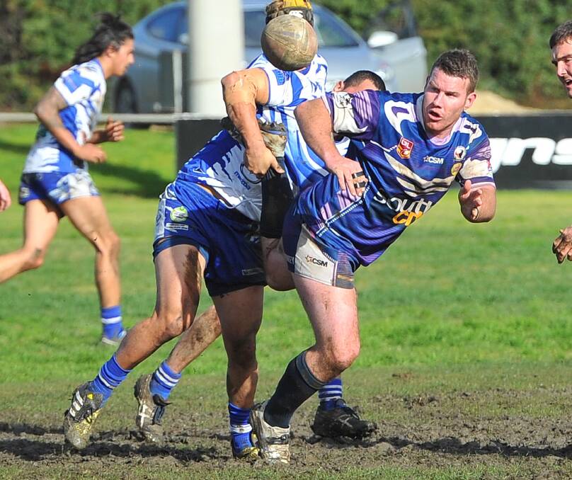 SIDELINED: Southcity front rower Hayden Jeans will miss the grand final rematch with Gundagai after breaking a knuckle in round one.