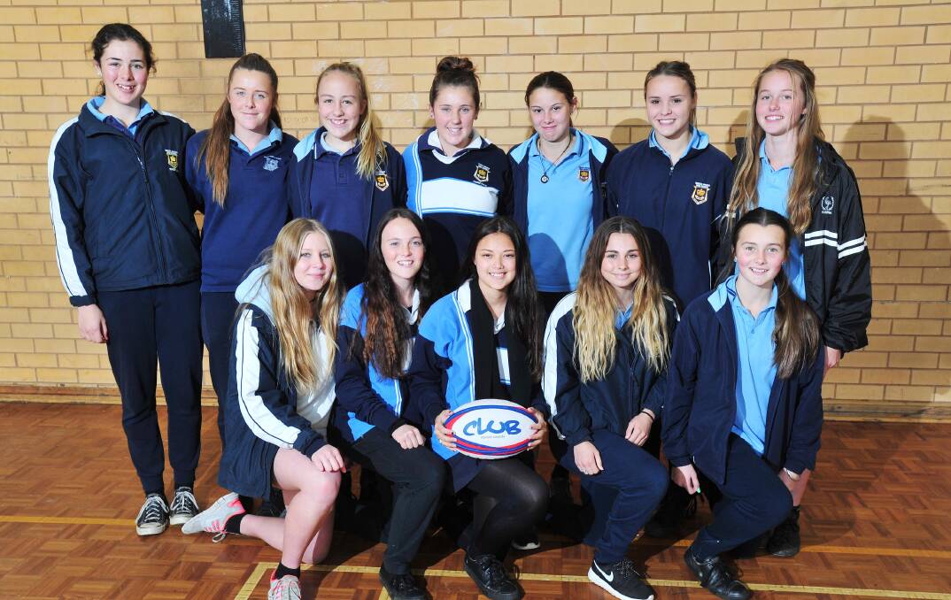 Wagga High's under 16 team for the NSW CHS state knockout finals.