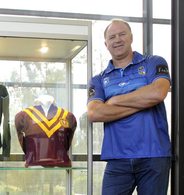 SPECIAL GUEST: Paul Sironen will be one of the three special guests, who have all played for Australia, at the Weissel Medal count at Murrumbidgee Turf Club on Saturday. Picture: Les Smith