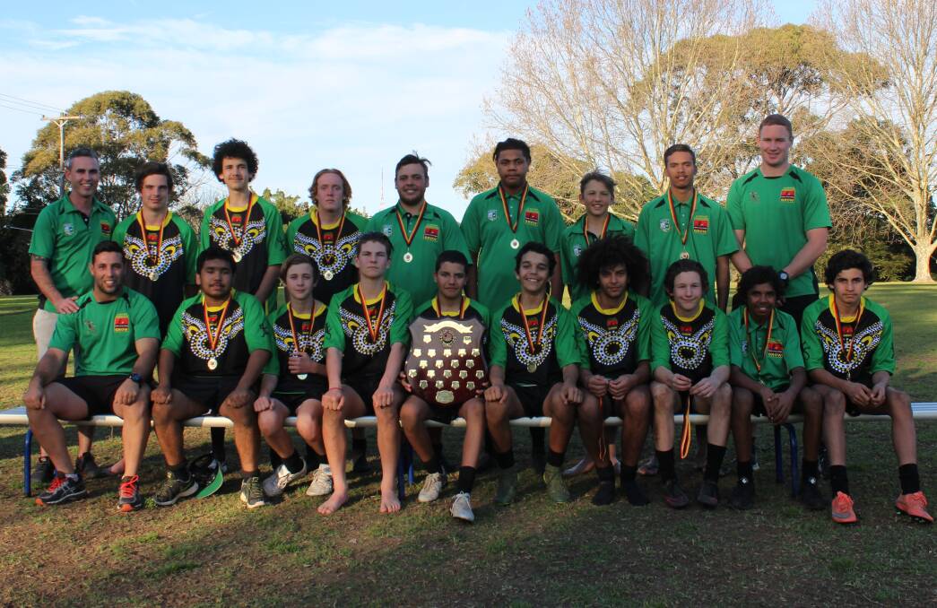 KNOCKOUT BLOW: Mount Austin Clontarf Academy team took out the Ross Kelly Shield after defeating Endeavor Sports High in the final last week.