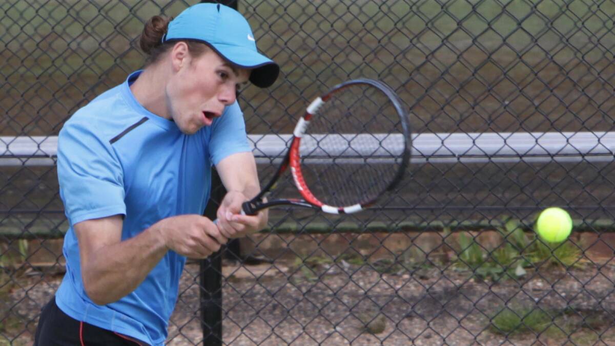 Sydney 18-year-old Corey Gaal won Riverina Open men's final at Jim Elphick Tennis Centre last year. The event has been moved to November from its usual October long weekend date.