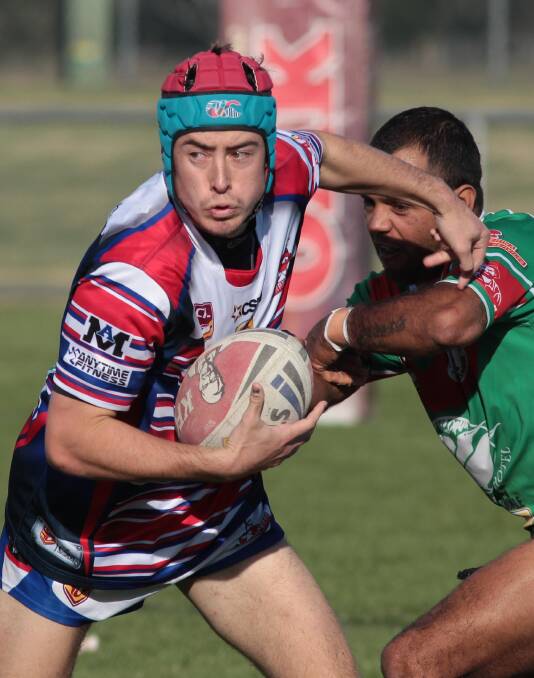 Matt Murray scored an intercept try to give Young a 16-10 half-time lead as they just held on to defeat Albury.