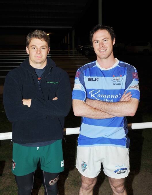 Sam Bunny (left) is back for Waratahs but Joe Mullany is out injured.