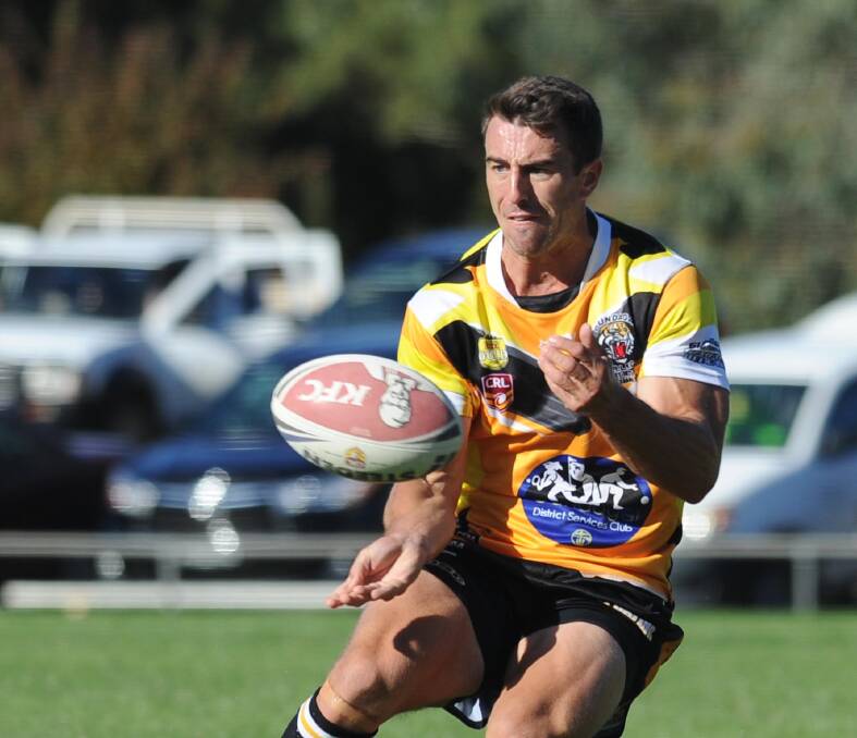 CAUTIOUS APPROACH: Gundagai captain-coach James Smart is expected to miss the clash with Temora on Sunday with a back injury. 