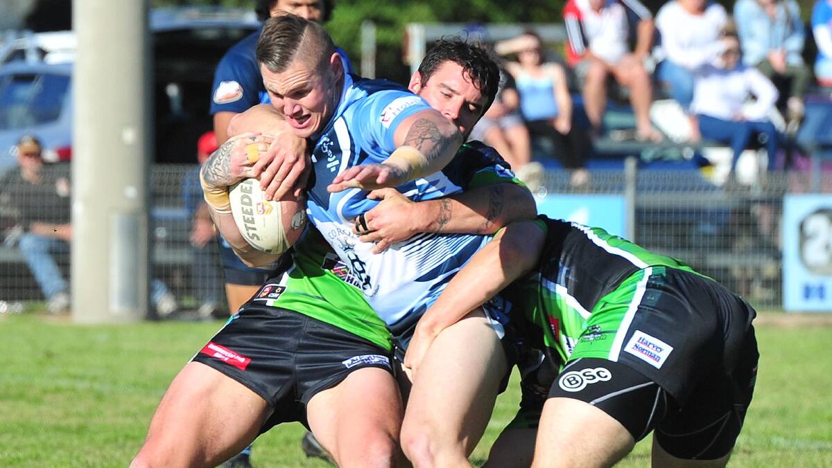 IN DOUBT: Uncertainty surrounds Tumut forward Dan Kilian's future as he deals with criminal charges in Queensland which prevents him from playing.