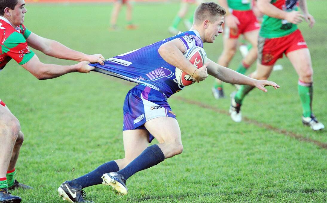 RETURNING: Cody Hodge and his older brother Jade return for Southcity's major semi-final clash against Gundagai at Harris Park on Sunday.