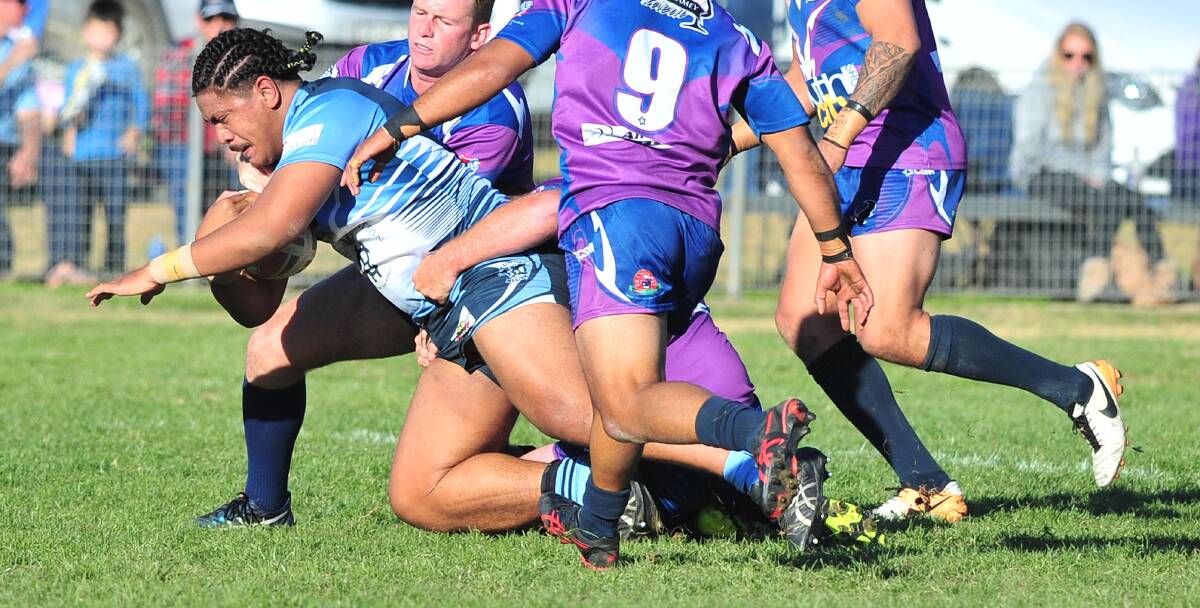 OFF TO QUEENSLAND: Tamati Ioane, who won Tumut's best and fairest in 2017, has signed a deal with Wynnum Manly. Picture: Kieren L Tilly