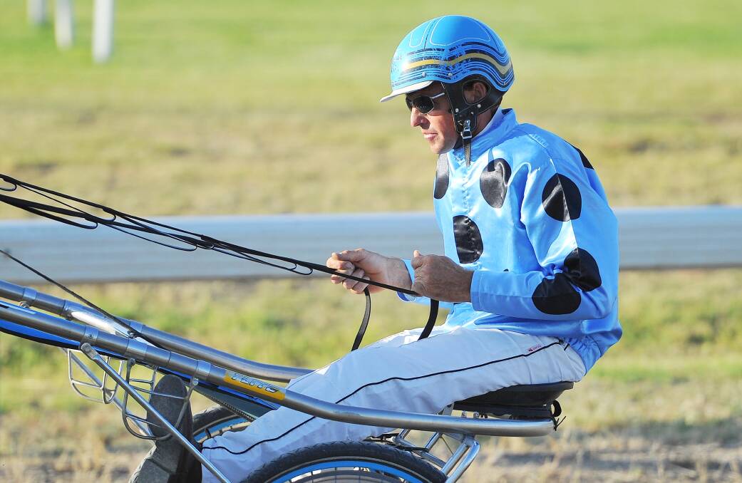STRONG FORM: Junee Reefs trainer-driver Matthew Harris likes his chances with Gold Starzzz at Junee on Saturday. Picture: Kieren L Tilly