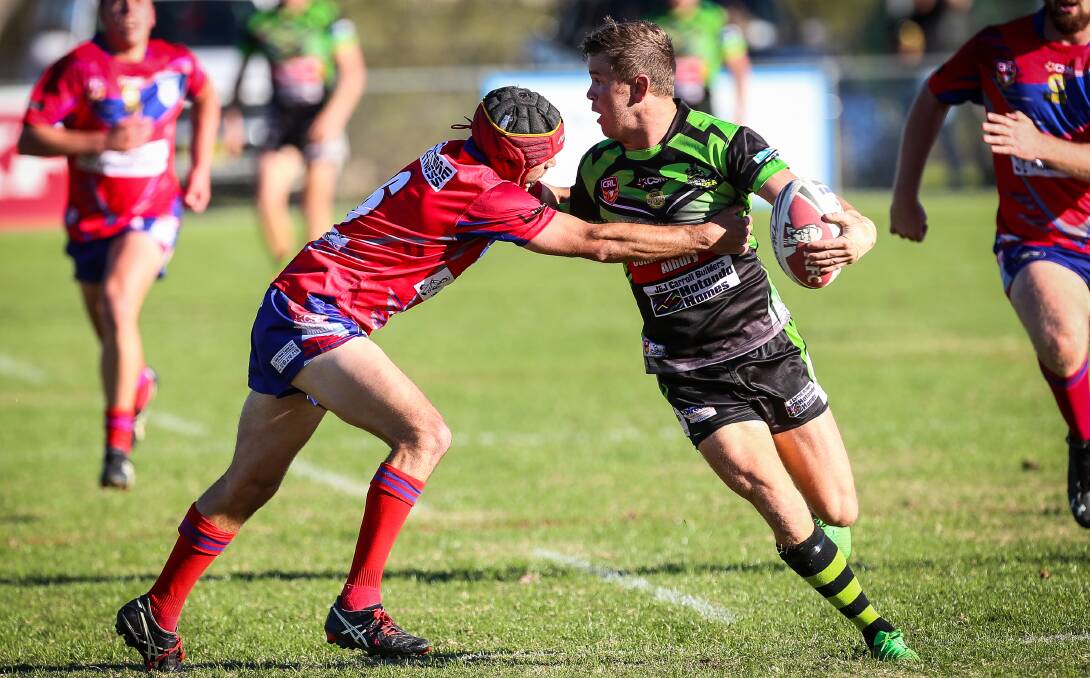 KEY MOVE: Albury captain-coach Ben Jeffery will move to hooker to tackle Group Nine leaders Southcity at Harris Park on Sunday. 