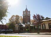 The Wagga Local Courthouse clock is back online and won't stop ringing... Picture by Tom Dennis 