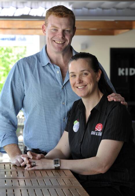 PEOPLE FOCUS: CNL Catering owners Mathew and Lauren Oates say staff and service are at the core of their success. Picture: Les Smith