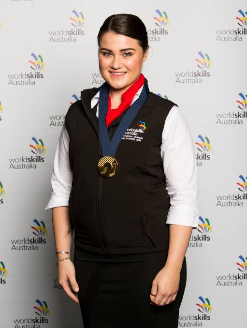 CLASS ACT: Wagga’s Lily Campbell has been selected in the national Skills Squad.