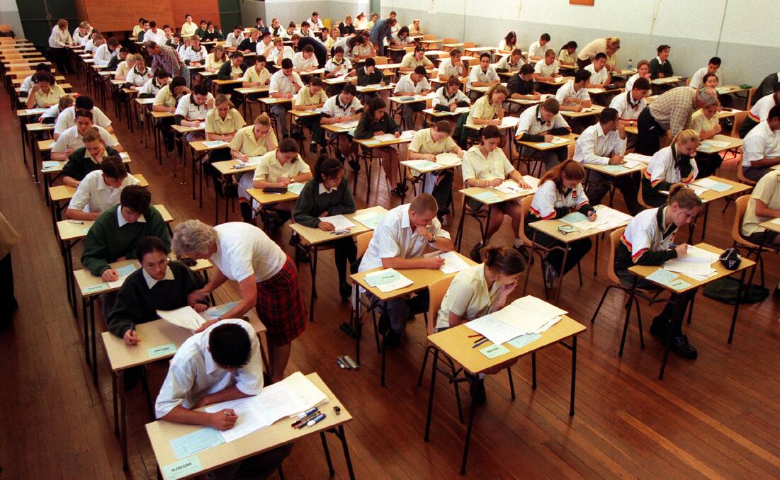 EXAMS: Students started sitting the HSC on Thursday and the Deputy PM offered some advice to the scholars.