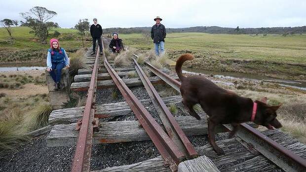 RIGHT ON TRACK: The rail trail debate continues to polarise opinions on the DA letters page.
