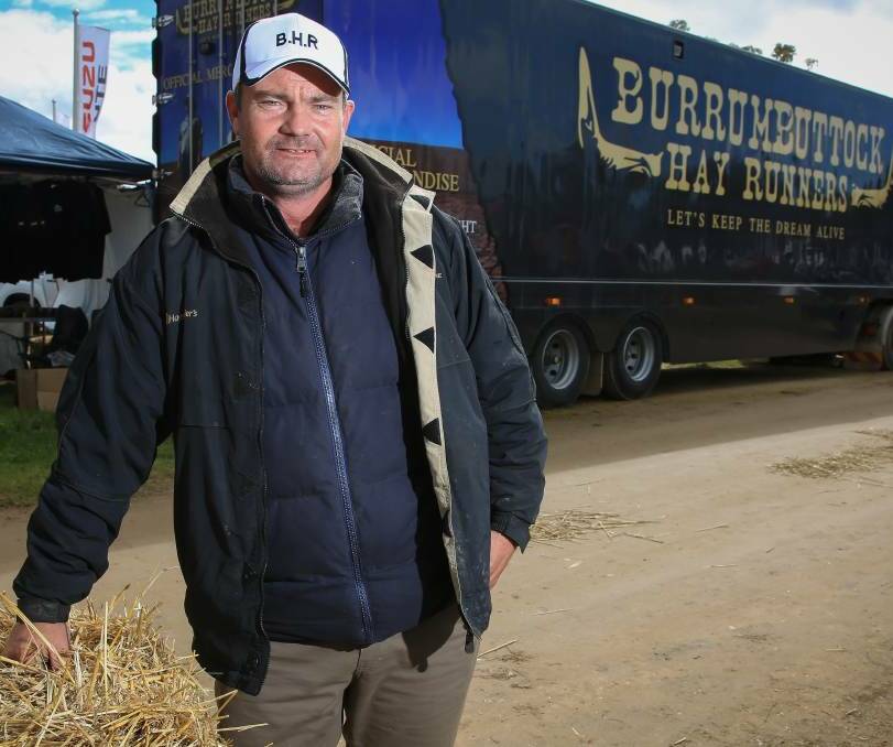 NEW PLAN: Burrumbuttock Hay Runners organiser Brendan Farrell says he will bring his next convey to southern Victoria to help struggling dairy farming families.