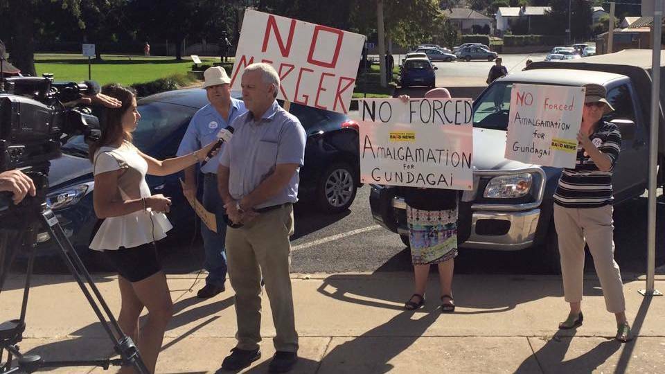 MERGER FARCE: The forced merger of Gundagai Council was a flagrant violation of natural justice, according to a letter writer.